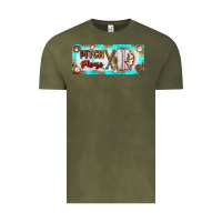 Vintage Olive pitch please Vintage Tee - BundleAndBundleShop