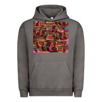 Pigment Tornado valentines day violin and cowboy boots country music Urban Hoodie - Jasminsmagicworld