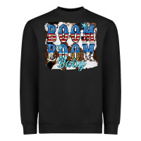 Black Boom Boom Baby Heavyweight Sweatshirt - JahusDesignShop