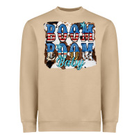 Mushroom Boom Boom Baby Heavyweight Sweatshirt - JahusDesignShop