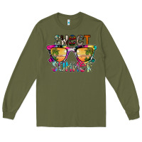 Army Green Sweet Summer Long Sleeve Tee - CowhideDigitalArt