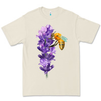 Bone honey bee with lavender fa element Premium Tee - FaDigitalArtStudio