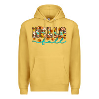 Antique Gold hello fall Premium Hoodie - Artiststas