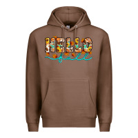 Chestnut hello fall Premium Hoodie - Artiststas