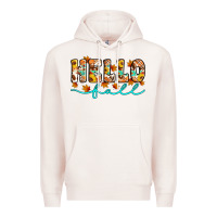 Pale Pink hello fall Premium Hoodie - Artiststas
