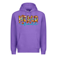 Purple hello fall Premium Hoodie - Artiststas