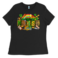 Black lucky nurse Ladies Tee - FaDigitalArtStudio