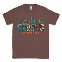 Chestnut she is strong Classic Tee - Artiststas