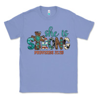 Colony Blue she is strong Classic Tee - Artiststas