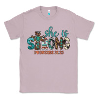 Lilac she is strong Classic Tee - Artiststas