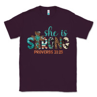 Plum she is strong Classic Tee - Artiststas