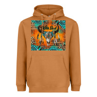 Meerkat wild soul boho bull skull Heavyweight Hoodie - RanaPortraitStore