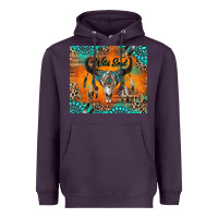 Plum wild soul boho bull skull Heavyweight Hoodie - RanaPortraitStore