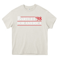 Cream barlet for america Heavy Core Tee - maiPhamDesign