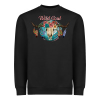 Black Wild Soul Heavyweight Sweatshirt - JahusDesignShop