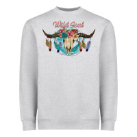 Heather Grey Wild Soul Heavyweight Sweatshirt - JahusDesignShop