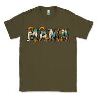 Army Green mama sunflower leopard Classic Tee - OliviaCreatesArt