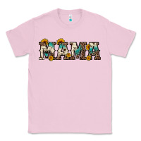 Bubblegum Pink mama sunflower leopard Classic Tee - OliviaCreatesArt