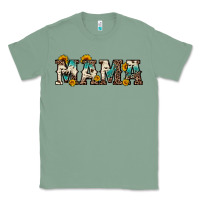 Sage mama sunflower leopard Classic Tee - OliviaCreatesArt