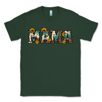 Sports Green mama sunflower leopard Classic Tee - OliviaCreatesArt
