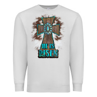 Dove Grey cross1 Premium Sweatshirt - RanaPortraitStore