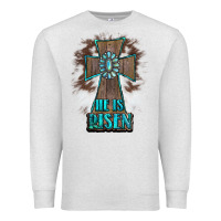 Oatmeal Heather cross1 Premium Sweatshirt - RanaPortraitStore