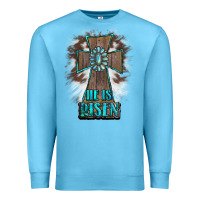 Ocean Blue cross1 Premium Sweatshirt - RanaPortraitStore