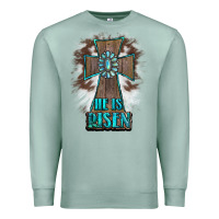 Seafoam cross1 Premium Sweatshirt - RanaPortraitStore