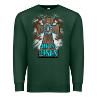 Sports Green cross1 Premium Sweatshirt - RanaPortraitStore