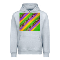 Heather Grey mardi gras carnival Urban Hoodie - Jasminsmagicworld