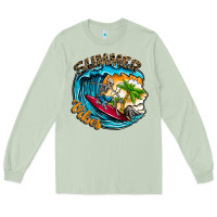Matcha Summer Vibes Long Sleeve Tee - CowhideDigitalArt