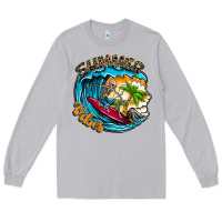 Moon Dust Summer Vibes Long Sleeve Tee - CowhideDigitalArt