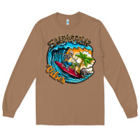 Toasted Coconut Summer Vibes Long Sleeve Tee - CowhideDigitalArt