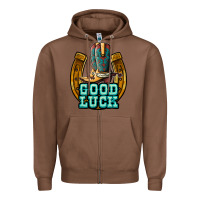 Chestnut good luck Zipper Hoodie - JahusDesignShop