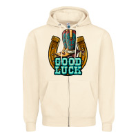 Sandshell good luck Zipper Hoodie - JahusDesignShop