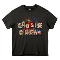 Asphalt Cousin crew 4th of july Heavy Core Tee - CowGirlArtShop