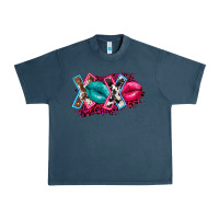 Midnight Navy Western Xoxo Urban Heavy Tee - FaDigitalArtStudio