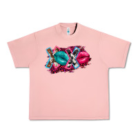 Salmon Western Xoxo Urban Heavy Tee - FaDigitalArtStudio