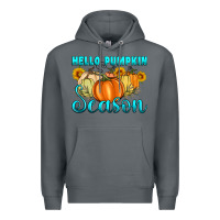 Rock hello pumpkin season Premium Hoodie - Artiststas