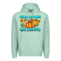 Seafoam hello pumpkin season Premium Hoodie - Artiststas