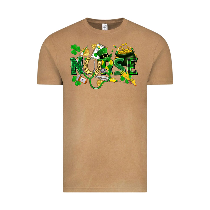 Nurse St Patrick Vintage Tee by FaDigitalArtStudio | Teevron