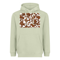 Matcha distressed chocolate milkshake cowhide Heavyweight Hoodie - RanaPortraitStore