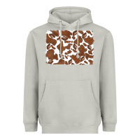Moon Dust distressed chocolate milkshake cowhide Heavyweight Hoodie - RanaPortraitStore