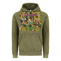 Vintage Olive easter gnome celebration Vintage Hoodie - CowhideDigitalArt