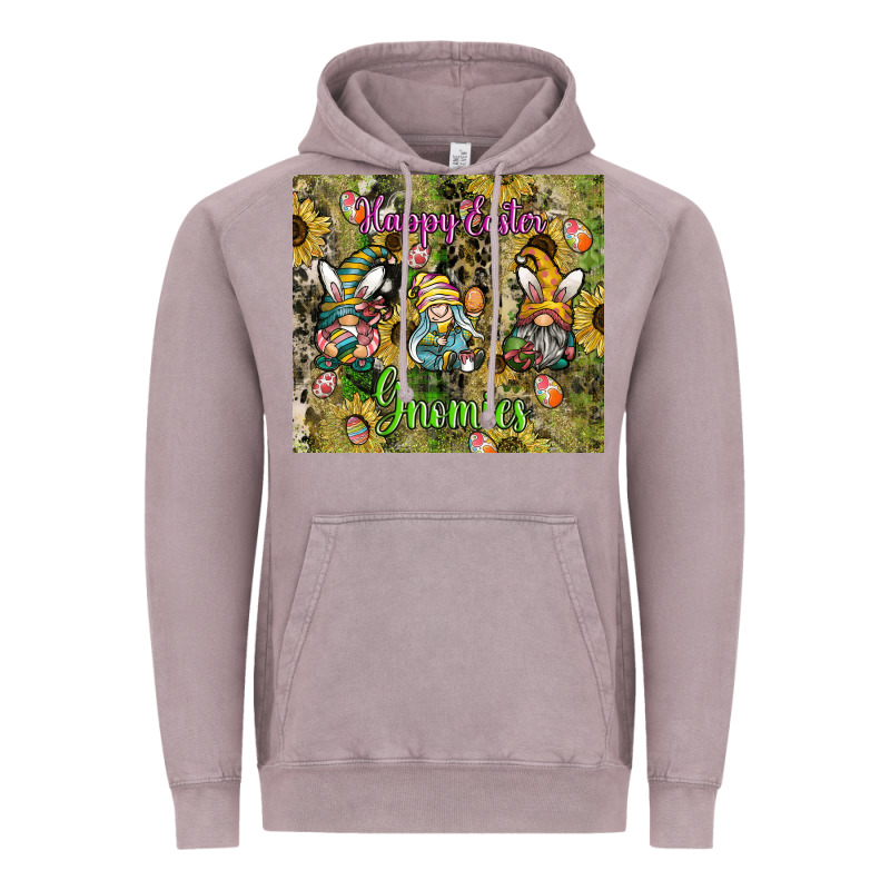 Easter Gnome Celebration Vintage Hoodie by CowhideDigitalArt | Teevron