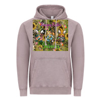 Vintage Zinc easter gnome celebration Vintage Hoodie - CowhideDigitalArt