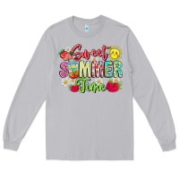 Moon Dust Sweet Summer Time Long Sleeve Tee - CowhideDigitalArt
