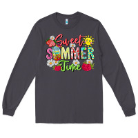 Smoke Sweet Summer Time Long Sleeve Tee - CowhideDigitalArt