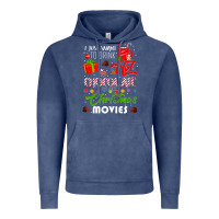 I Just Want To Drink Hot Chocolate Watch Christmas Movies Premium Vintage Hoodie | Teevron