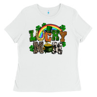 Lucky Mom St. Patricks Day Ladies Tee | Teevron